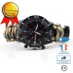 Montre militaire - inn - camouflage d�sert - �tanche 3 atm - boussole - thermom�tre