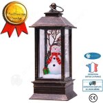 Ornements de no�l - inn� - lanterne led - d�coration de bureau - portable - 125x53x53mm