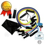 Inn� set bande elastique fitness musculation 11 sport de resistance traction large cheville pied kit ...