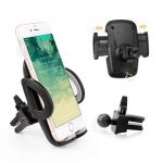 Inn� support t�l�phone voiture sur grille da�ration et ventilation ajustable rotation � 360� pour smartphone ...