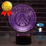 Veilleuse - inn� - 3d paris nuit - tactile - rechargeable usb - led