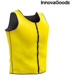 Innovagoods gilet de sport avec effet sauna - homme - jaune