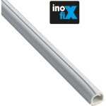 Gaines adh�sives - inofix - lot de 4 - 8 x 7 mm - blanc - auto - extinguible