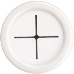 Inofix - accroche torchon 1 trou adh�sif blanc en blister