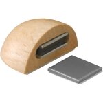 Inofix - but�e de porte / arr�t magn�tique adh�sif imitation bois