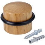 Inofix - but�e de porte � vis + joint torique ch�ne en blister