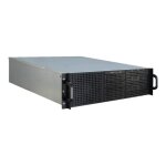 Bo�tier rack - montable inter - tech ipc 3u - 30255 pour carte m�re ssi eeb sans alimentation et avec ...