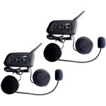 Intercom moto - folaya - vnetphone v6 - 1200 - 1200m - 8h autonomie - �tanche