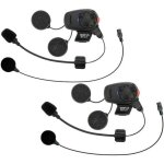 Intercom / kit mains libres - sena - smh5 dual - pack double 2 utilisateurs - bluetooth 3. 0 (400 m) ...