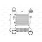 Intercooler �changeur volkswagen passat - valeo - 817938