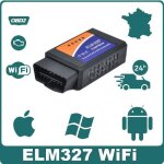 Interface / valise diagnostic auto - elm327 obd2 wifi - diagnostique multimarques - lecture effacement ...