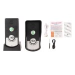 Interphone sans fil - vvikizy - longue distance - son réglable - alimentation sans fil - abs Interphone sans fil - vvikizy - longue distance - son réglable - alimentation sans fil - abs