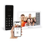 Interphone vidéo connecté avec clavier à code - scs sentinel - codevisio wi - fi - 6 mélodies Interphone vidéo connecté avec clavier à code - scs sentinel - codevisio wi - fi - 6 mélodies