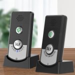 Interphone vocal  2 voies - minifinker - h8 - sans fil - longue porte - batterie rechargeable