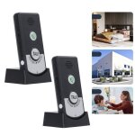 Interphone vocal  2 voies - mothinessto - ly0400 - sans fil - longue porte - 2 units