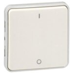 Interrupteur bipolaire - legrand - plexo 69627 - blanc - 10 a - 460 w - va et vient