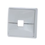 Interrupteur boitier vide fg - fc bubendorff blanc pour volet roulant