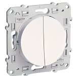 Interrupteur et bouton - poussoir odace 10a 250v - schneider electric - s520285 Interrupteur et bouton - poussoir odace 10a 250v - schneider electric - s520285