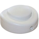 Interrupteur carr  pied - 2 a - blanc - vrac