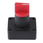 Interrupteur de dconnexion de batterie - omabeta - 300a - 6mm - noir - compact et robuste