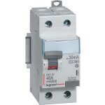 Interrupteur diff�rentiel legrand dx3 40a 30ma 2 poles type hpi - vis / vis