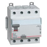 Interrupteur diff�rentiel - legrand - dx3 - 63 a - 30 ma - 4 p�les type a