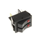 Interrupteur double lumineux convecteur pour radiateur delonghi 5108007600