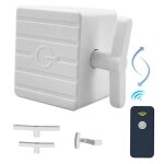 Interrupteur intelligent - mioloe - poussoir - sans fil - blanc