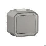Interrupteur - plexo - 10ax - 250v - �tanche - gris - va - et - vient - ip55