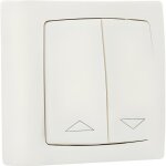 Interrupteur saillie complet pour volets roulants - legrand 86013 - double interrupteur - blanc - plastique ... Interrupteur saillie complet pour volets roulants - legrand 86013 - double interrupteur - blanc - plastique ...