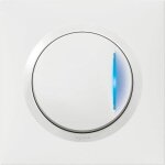 Interrupteur avec voyant témoin complet dooxie one 10ax 250v~ - blanc - 600710 - legrand Interrupteur avec voyant témoin complet dooxie one 10ax 250v~ - blanc - 600710 - legrand