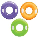 Bou�e gonflable - intex - 59258 - 76 cm - couleur n�on - pour enfants � partir de 3 ans