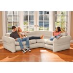 Intex canap� dangle gonflable 257x203x76 cm 68575np chaise gonflable meuble gonflable canap� - lit gonflable ...