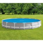 B�che � bulles pour piscine hors sol ronde diam�tre 457 cm