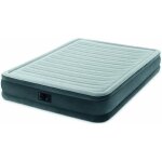 Intex matelas comfort plush fiber tech 152x203 - gonflable - fermet� r�glable - 33 cm - electrique - ...
