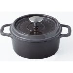 Invicta cocotte ronde - � 20 cm - taupe - tous feux dont induction