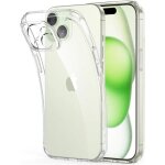 Compatible iphone 15 - coque arrire transparent en tpu gel souple solide anti choc - novago