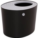 Iris ohyama - bac � liti�re ferm� - pelle incluse - couvercle � trous - pour chat - cat litter box jump ...