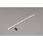 Iris ohyama barre t�l�scopique tringle de douche 110 / 190 cm - h - npj - 190 - blanc