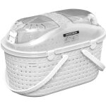 Iris ohyama - panier transport / caisse - ventilation optimale - pour chat - chien - rongeur - mesh pet ...