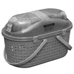 Iris ohyama - panier transport / caisse - ventilation optimale - pour chat - chien - rongeur - mesh pet ...