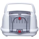 Iris ohyama - sac de transport - 2 ouvertures - pour chat - chien - rongeur - pet house & carry - p - ...