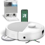 Irobot roomba plus 505 combo + autowash - base multifonction - lavage et schage  lair chaud des lingettes ...