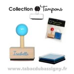 Isabelle - tampon pr�nom en bois avec encreur