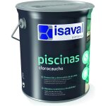 Peinture piscine caoutchouc chlor� - isaval - 5kg - blanc - sp�cifique - ext�rieur - monocouche