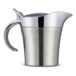 Isolé saucière premium - oak & steel - acier inoxydable - 480ml - pichet à sauce avec couvercle à charnière ... Isolé saucière premium - oak & steel - acier inoxydable - 480ml - pichet à sauce avec couvercle à charnière ...