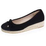Isotoner ballerines  talon de 4 cm trs confortables noir femme