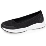 Isotoner ballerines style ballerine tr�s confortables noir femme