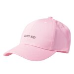 Isotoner casquette 100% coton ajustable message brod� happy kid rose p�le mixte enfant