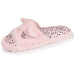 Isotoner chaussons rose femme